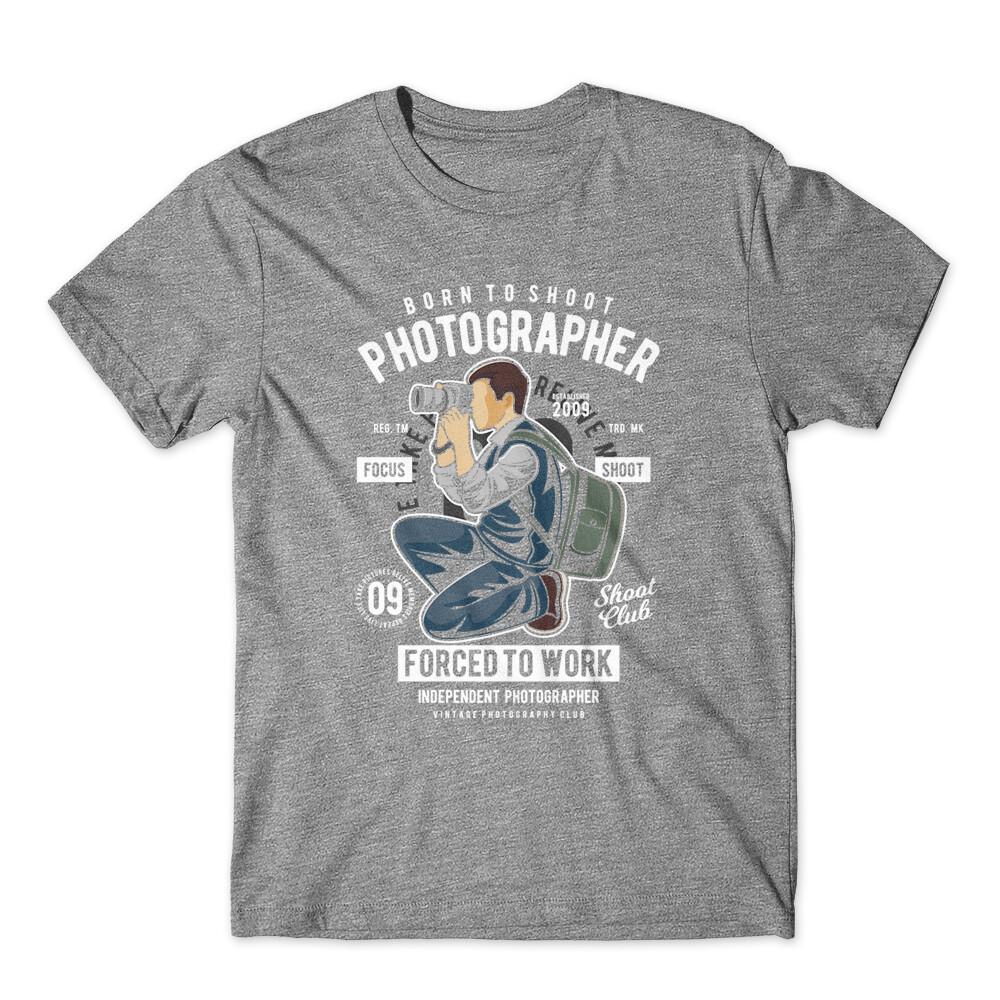 Photographer T-Shirt 100% Cotton Premium Tee NEW
