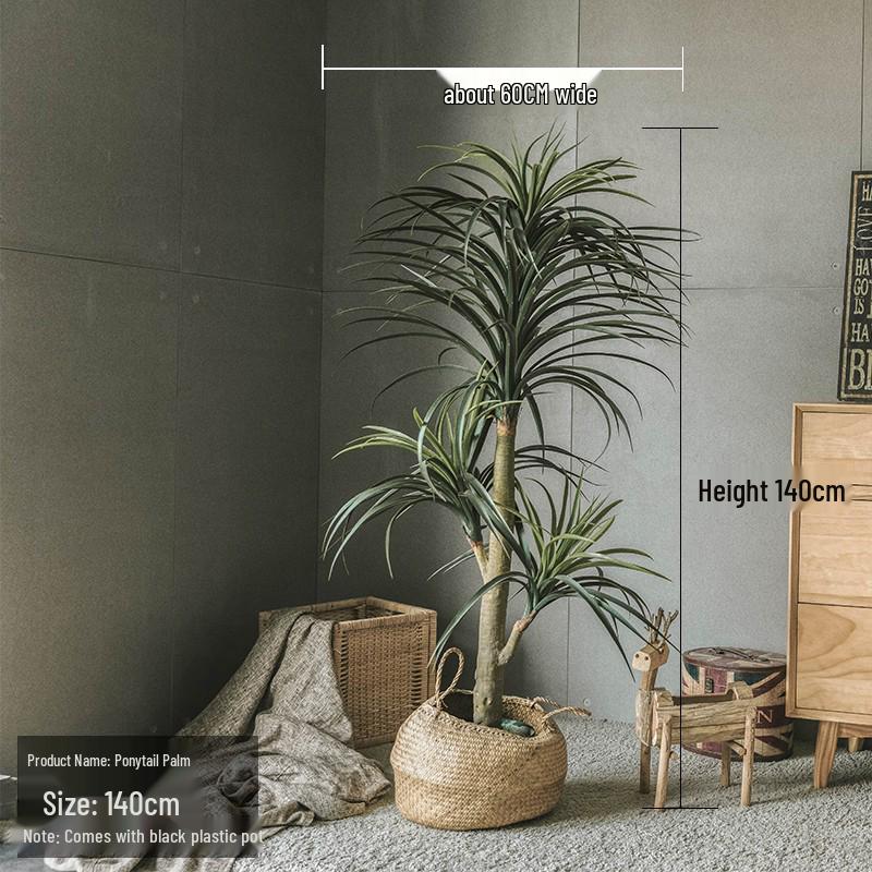 Luxury Fiddle-Leaf Fig Artificial Tree - Large Indoor Potted Plant Decor.