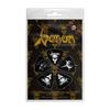Black Metal Triangle Plectrum (Pack of 5)