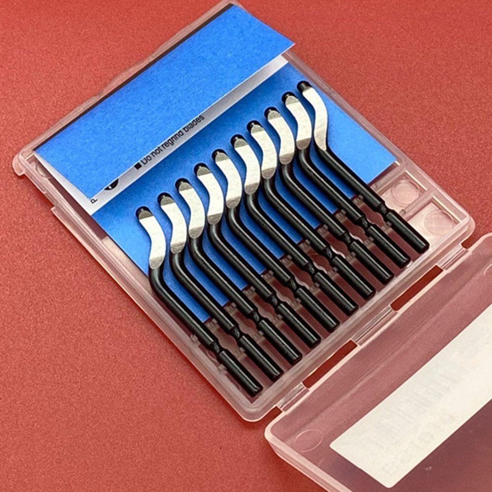 

Высокоскоростная сталь BS1010 Лезвия для снятия заусенцев Малый размер Ручной инструмент для удаления заусенцев 3D-печать