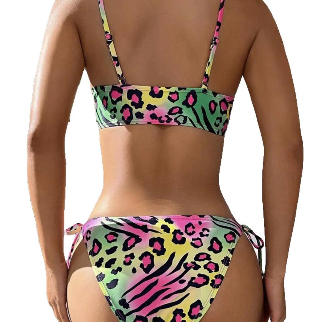 European And American New Swimsuit Women'S Bikini Lace-Up Swimsuit Explosive Swimsuit Sexy Bikini