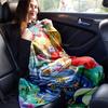 1pc Cartoon Mermaid Blanket - Seasonal Universal, Home Decoration, Throw Blanket, Cartoon Bedding, Soft Flannel Throw Blanket - Versatile &