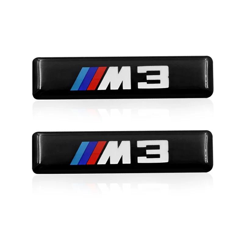 1PCS Silica Gel Car Interior Decoration Sticker Car Accessories For Bmw M Sticker X1 X3 X4 X5 X6 X7 E46 E90 F20 E60 E39 F10 F30