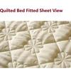 Breathable and Anti-Bacterial Mattress Topper with Air-Permeable Bed Pad for a Comfortable Night's Sleep