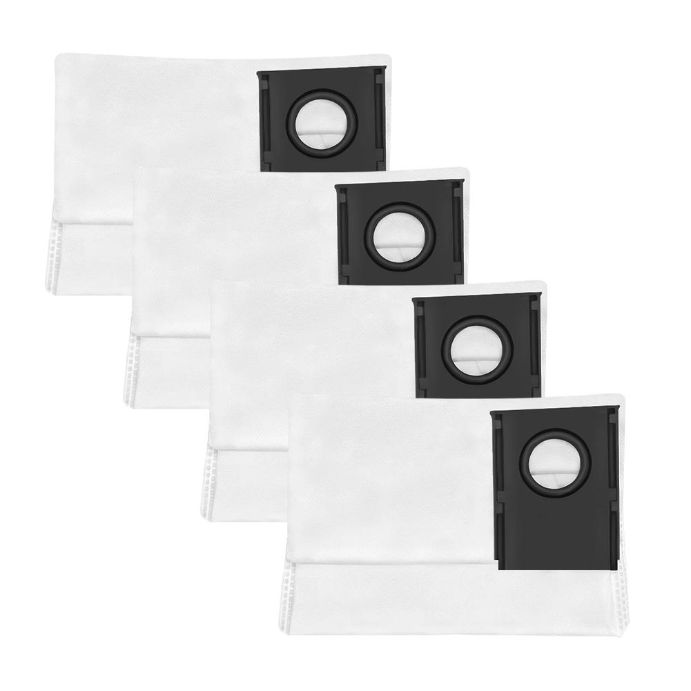 High Capacity Replacement Dust Bags for Eureka J15 Max Ultra Self Emptying Robot Vacuum with Advanced Filtration 4 or 10 Pieces