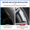 Aluminum Car Wheel Hub Badge Tire Rim Stickers Decoration Accessories Emblem For Volvo 240 C70 S40 S50 S60 S70 S80 S90 V40 V50 V60 V90 XC40 XC60 XC90