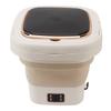 Portable Washing Machine 9L Automatic Small Foldable Bucket Washer for Dormitories Travel Business Trip