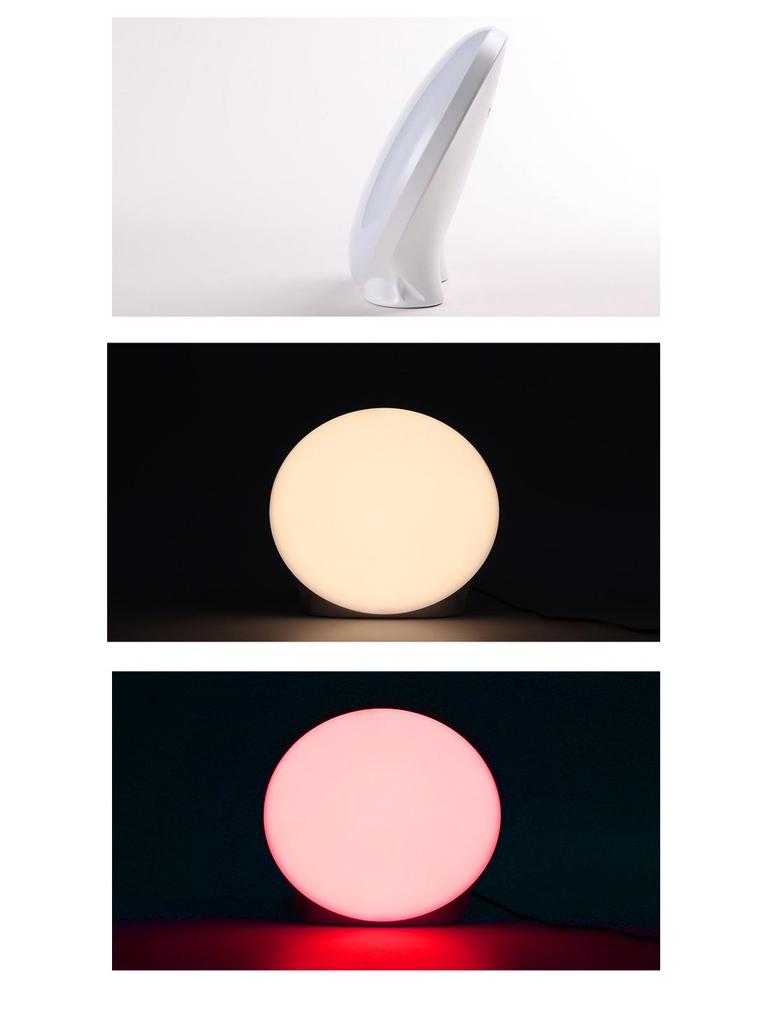 Sad Mood Light Therapy Lamp: Red Light for Seasonal Depression Relief