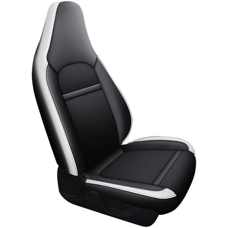 LJ Special Car Seat Cushion for Leapmotor T03 - Leather & Ice Silk, All-Season Sport Pad