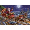 5D Diamond Painting Santa Claus Diamond Mosaic Christmas Diamond Embroidery Winter DIY Full Round Cross Stitch Home Decor
