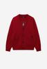 Ziosongzio Dadaism Artwork Cardigan Red Zh2Kt203Rd