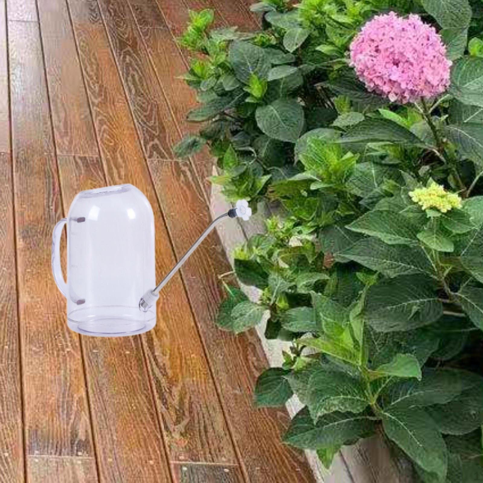 

Лейка 2,0 литра с длинным соплом 5 X 8 многоцелевая ударопрочная для использования в помещении и на открытом воздухе Clear