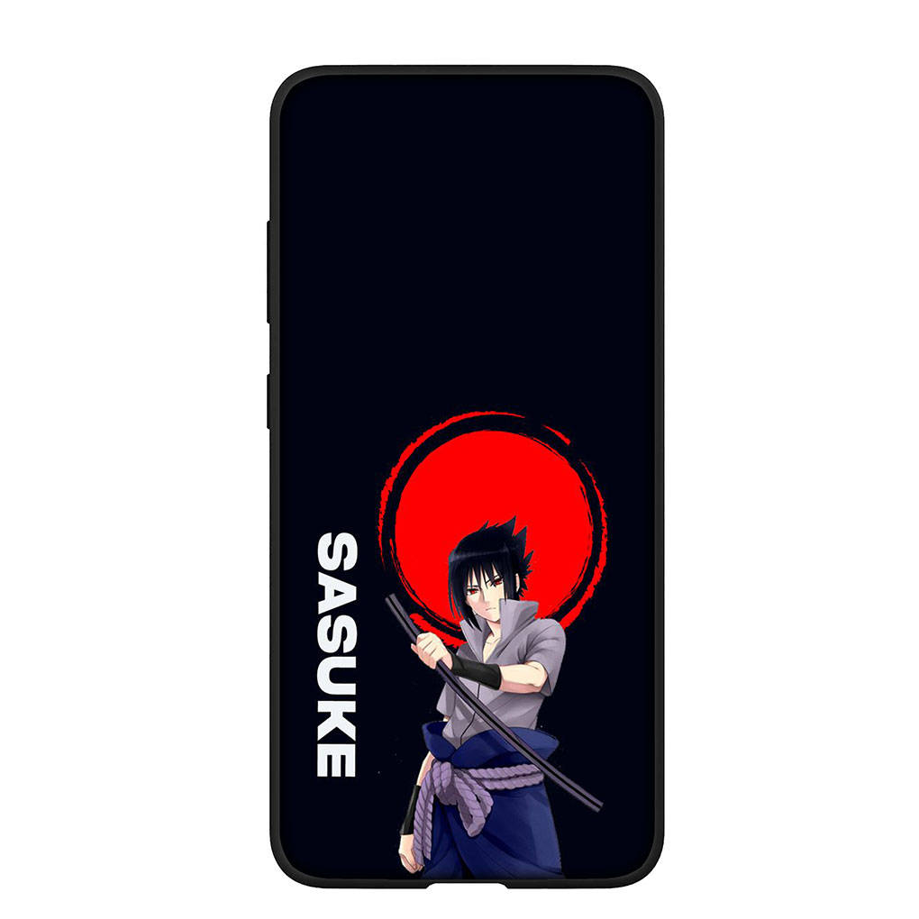 Phone Case for Samsung Galaxy S25 S24 S23 iPhone 16 15 Xiaomi Redmi Note 14 13 12 16E 11 Pro Max XR OPPO Moto Huawei Comics Naruto Uchiha Sasuke Cover