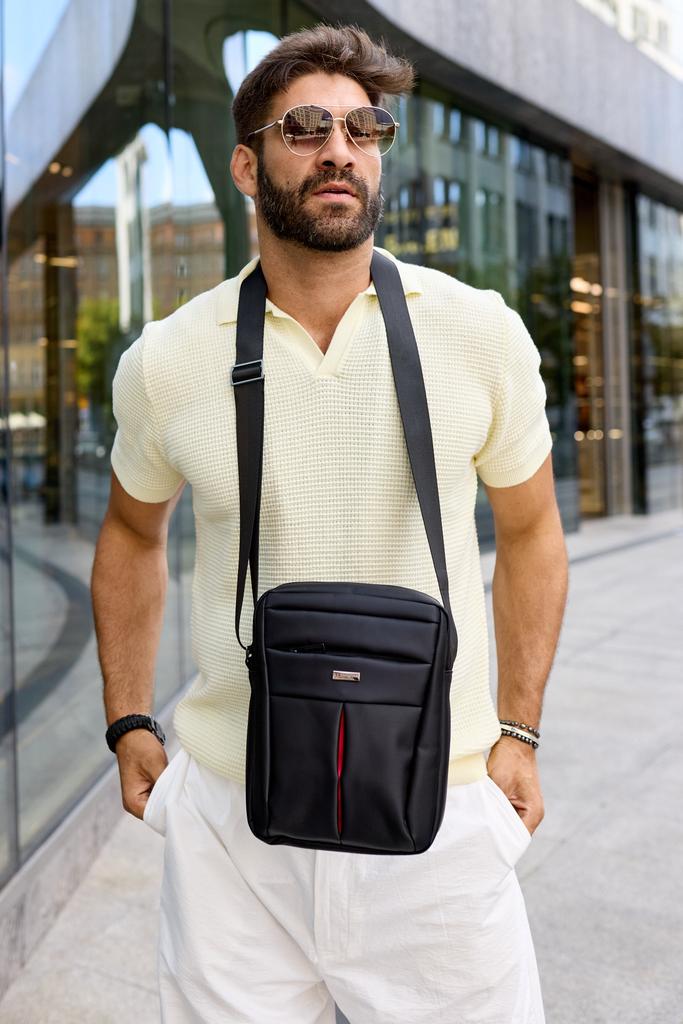 Men's Waist Bag Made of Durable Polyester - Peterson