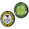 Golf Green Reader Dual Side Putting Aid Ball Marker with Bubble Level Accurate Portable Golf Accessory for Sports