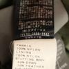 DUVETICA ADHARA Down Jacket 38 Khaki With Raccoon Fur Women Used