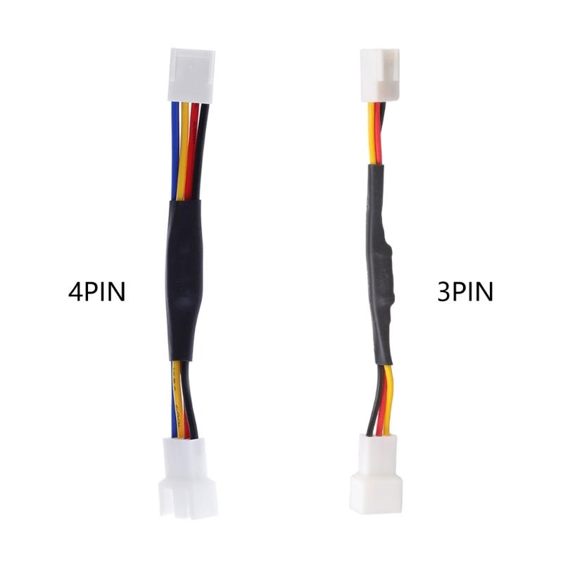 Quiet Mode Cable Adapters Speed Reduction Solution Quiet Adapters Reduce & Noise Rank Upgrades for PC Case Fan