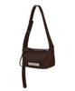 Nick&Nicole Crystal Pound Leather Bag_Brown