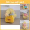 Adorable Japanese Cartoon Bubble Mart Keychain Plush Toy Bread Series For Girls
