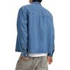 Levis Fashionable Versatile Simple Lapel Jacket Men Jackets Dark-Blue A91680000