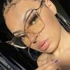Classic Oversized Flower Cat Eye Corrective Myopia Eyeglasses Ladies Anti Blue Rays Multifocal Progressive Optical Spectacles