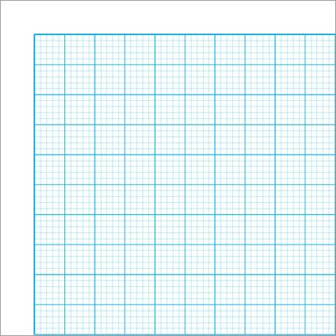 SAKAE Technical Paper Graph Paper, B2, 1mm Grid, High-Quality Paper, 50 Sheets, B2-11