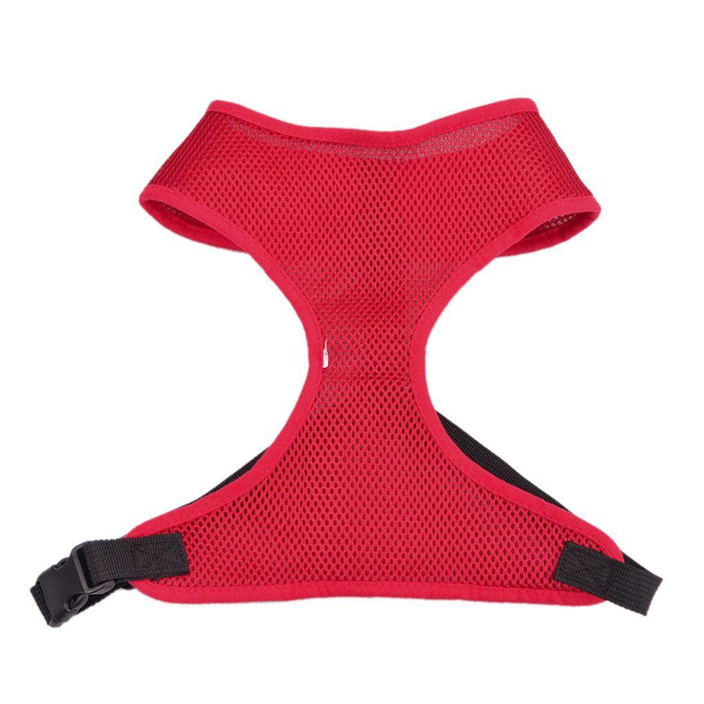 

Breathable Pet Puppy Mesh Dog Harness Strap Vest Collar Soft Adjustable UK STOCK m