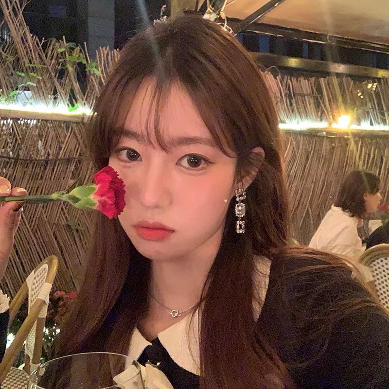 Chaebol Heiress Women's Korean Niche Design High-End Stud Earrings