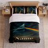 Fluido Rosa (14) Set Biancheria da Letto Personalizzato 3 Pezzi Set Letto Include 1 Copripiumino e 2 Federe Morbido Set Letto per Decorazione Camera da Letto Regalo