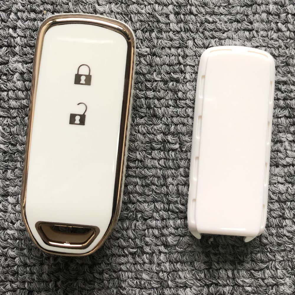 [Kinotaka] Smart Key Case for Honda N-WGN Cars, 2 Buttons,
