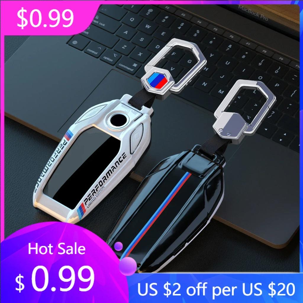 BAAZ2 Car Sticker For BMW Car Carbon Fibre Key Cover Case Shell For BMW G30 G12 G11 G32 G31 5 7 Series I8 I12 I15 G01 X3 X4 G02 G05 X5