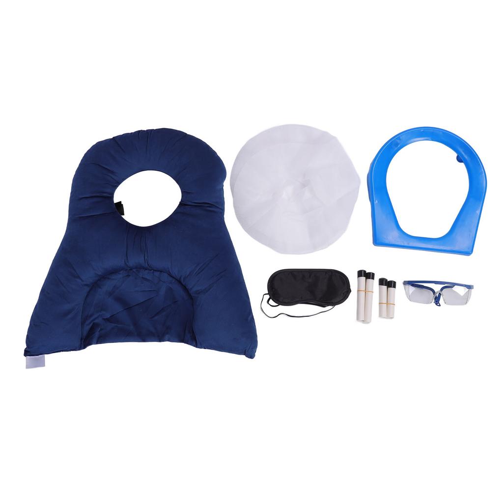 Face Down Pillow Soft Cotton Large Hollow Area Adjustable Height Prone Pillow for Sleeping Reading