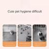 10pcs Elastic Pet Tray Cover Transparent Bird Cage Tray Durable Rabbit Cage Tray Mat  for Dog Cat