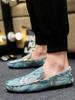 Fashion Male Shoe Canvas Office Breathable Round Toe Sneakers Walking Non-leather Adults High Quality Fashion Elegant Men's Casual Shoes