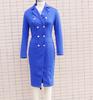 Women's V-Neck Double-Breasted Waist-Cinching Suit Dress, Autumn/Winter 2025 Collection