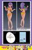 Hasegawa Egg Girls Collection Claire Frost Unpainted Resin Kit SP490 1/12 No.17 (Bikini)