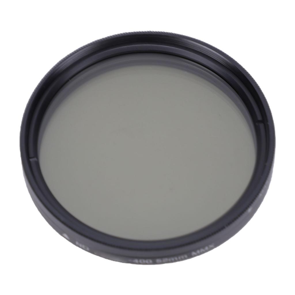 52mm Magnetic Phone ND2 400 Filter Adjustable Neutral Density Filter Optical Glass Aluminum Alloy