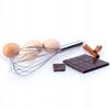 KADAX Fouet Batteur Pour Oeufs Mousse Fouet Cuisine Fouet Acier 30cm