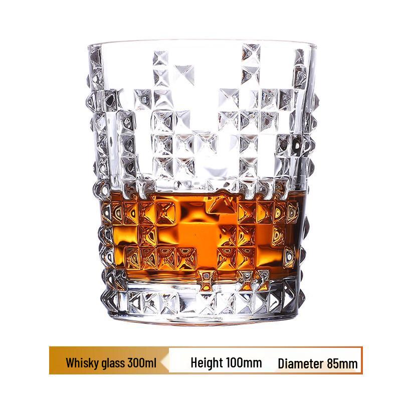 European Style Whiskey & Beer Glasses (2-Pack)