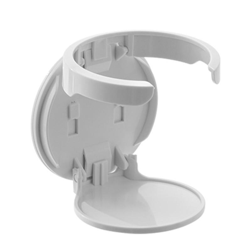 

Foldable Wall Mount Sturdy ABS Construction Functional Storage For Coffee Cups Office Desk Accessory белый
