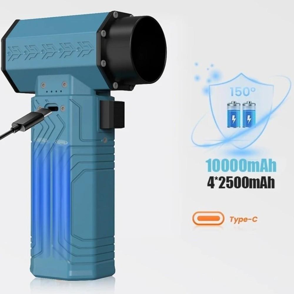 Adjustable Wind Speed Turbo Jet Fan Max.600g Thrust Car Dust Dryer New Electric Air Blower