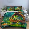 "Whimsical Frogs’ Lily Paradise" Bedding Sets Duvet Covers Pillowcases(1* Duvet Cover 2* Pillowcases Without Duvet Insert)