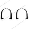 2pcs Gloss Black Rear Bumper Spoiler Fins Trims For Mercedes-Benz CLA-Class W117 C117 CLA200 220 250 260 45 AMG 2013-2019 Tuning