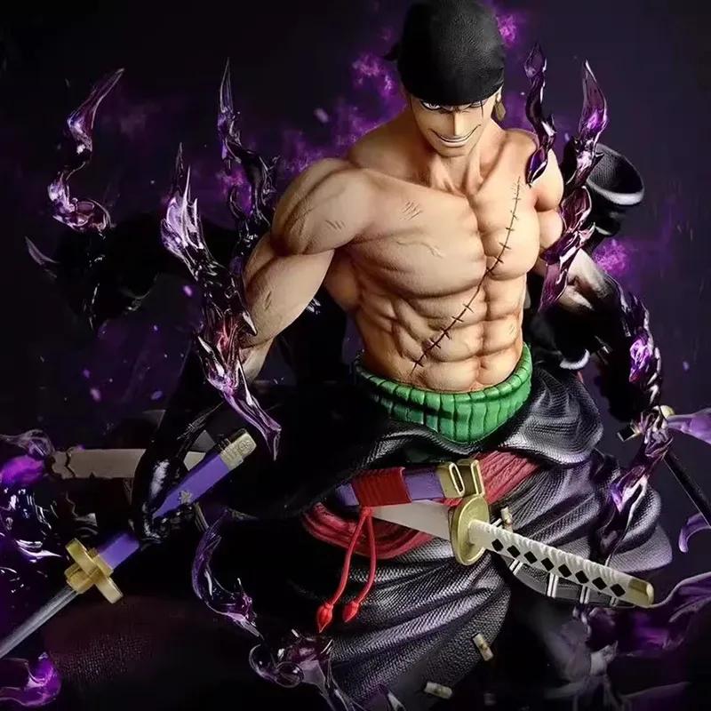 Skladem 25cm Anime One Piece Zoro Figurky Sky Painting Roronoa Zoro Akční Figurky PVC Sběratelský Model Hračky Dárky k Narozeninám