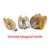 Hexagonal Handle Lifting Drill Bit PPR Ladder Drilling Water Electrician Multi-layer Water Pipe Reaming Drilling Tool