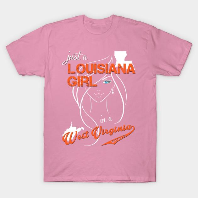 T Shirt Women Louisiana West Virginia Harajuku Print Kawaii Tshirt Summer Short Sleeve Female T-Shirt Top Tee