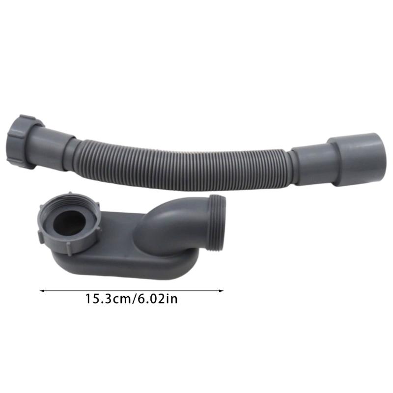 Universal Sink Drain Pipe Retractable Deodorant Sewer Drainage Water Hose Wash Basin Drainer Bathroom Kitchen