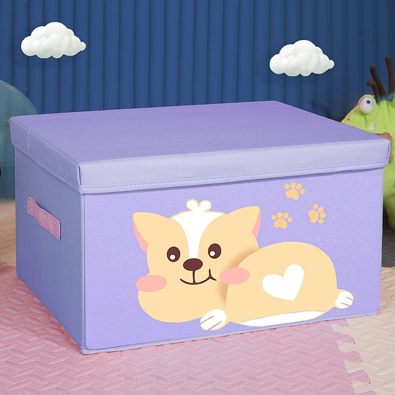 

Складной тканевый ящик для хранения одеял, одежды и игрушек Super Large 45L (45*36*28cm)