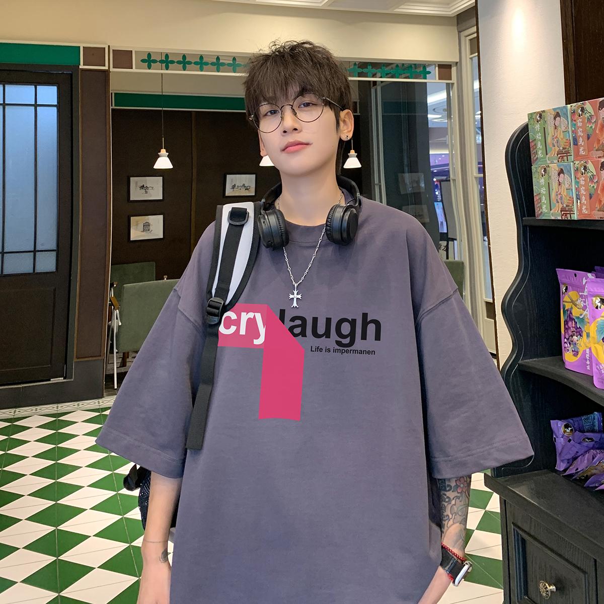 

Мужские футболки с принтом, летняя стильная черная хлопковая футболка, футболки для отдыха 5XL темно серый