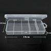 5 Compartments Fishing Tackle Box Storage Case Fly Fishing Lure Spoon Hook Bait Case Boxes Fishing Accessories Tools